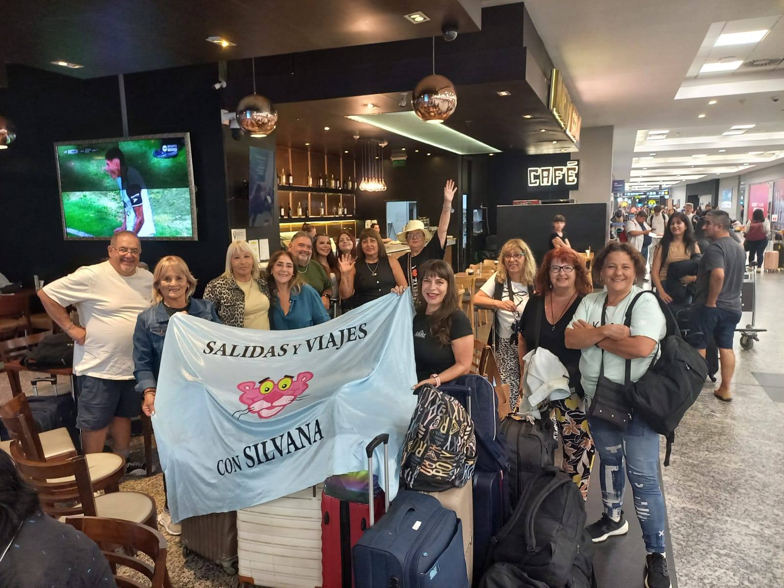 Grupo de viaje de Salidas y Viajes con Silvana